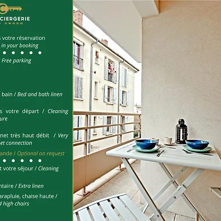 Apartment L'Ecluse - Parking - Clim - Central Nimes